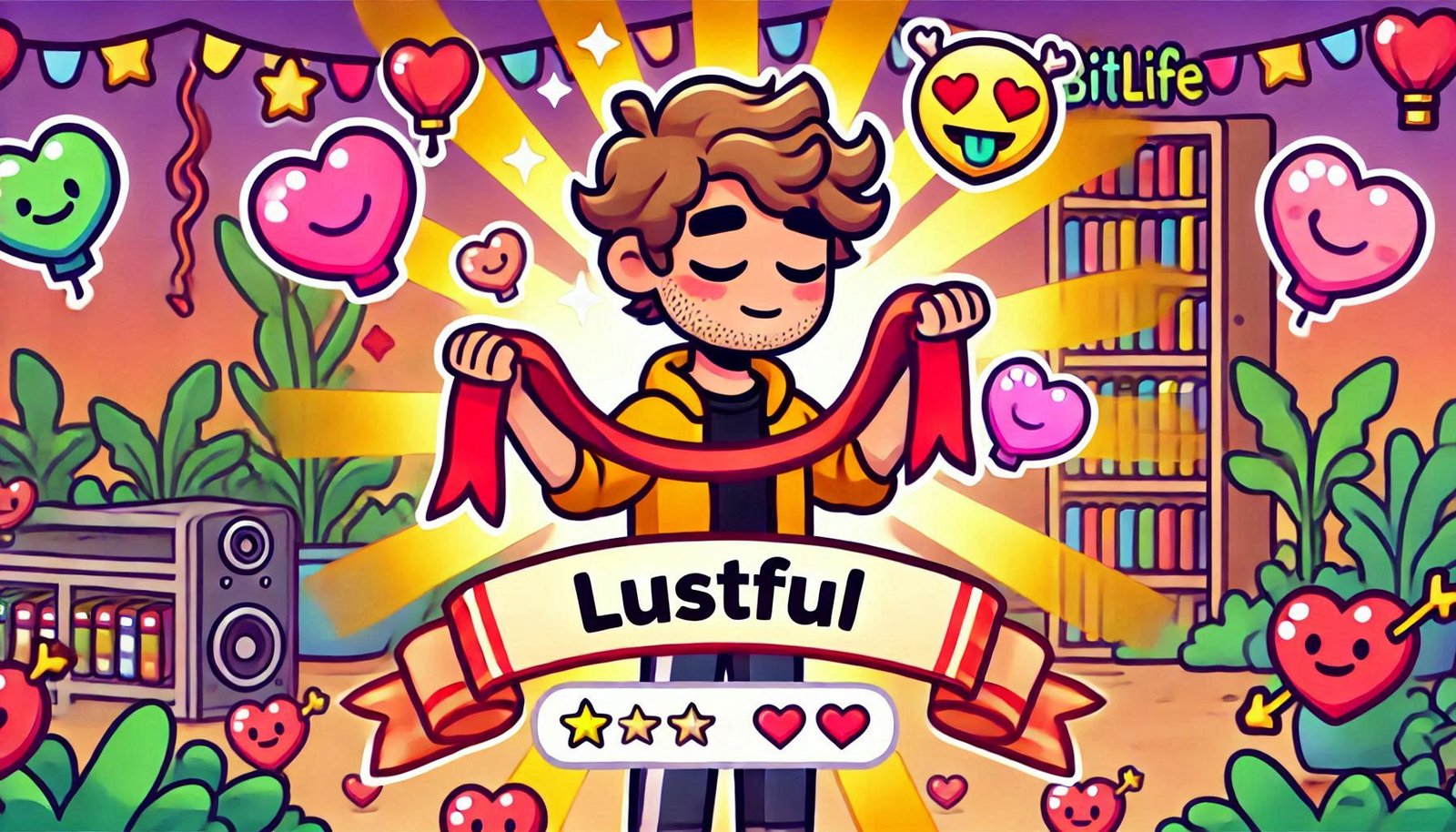 How to Get the Lustful Ribbon in BitLife